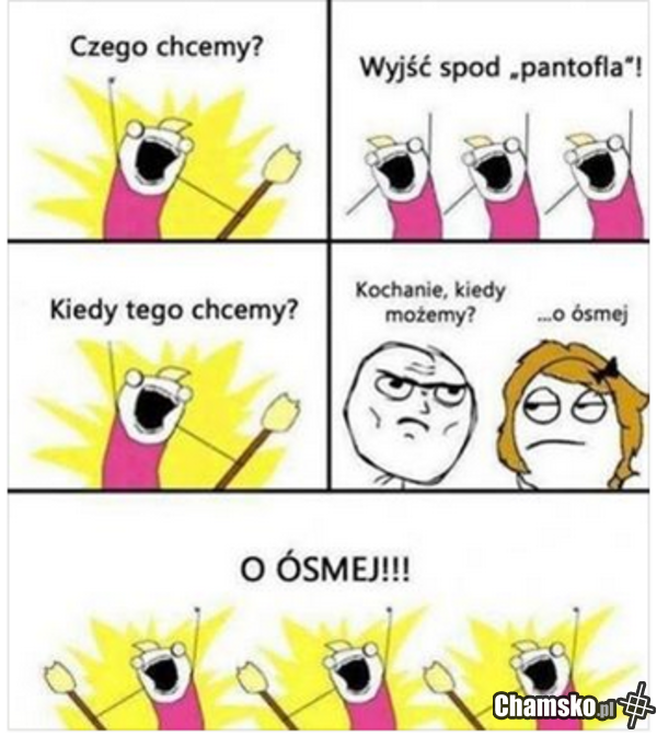 Wyjście spod pantofla