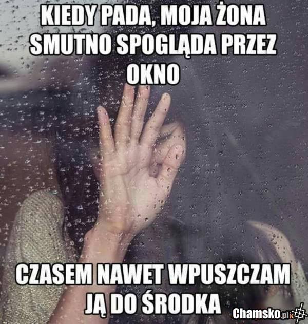 podczas deszczu