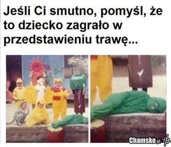 DZIECKO - TRAWA