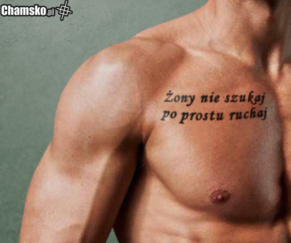 prawilny tatuaż