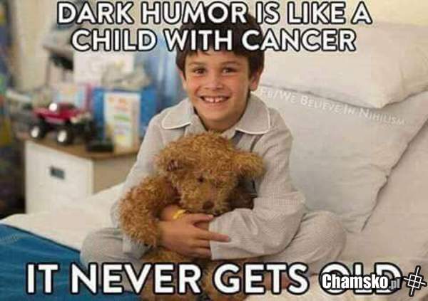 O czarnym humorze.