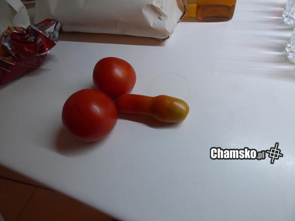 Pomidor. Trochę chujowy..