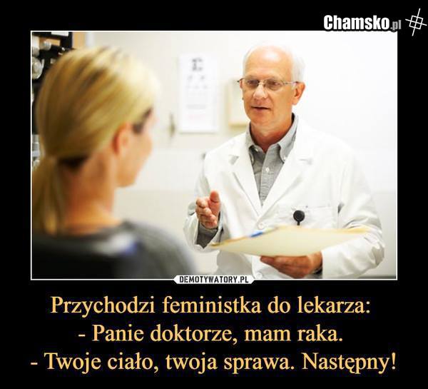 Feministka u lekarza.