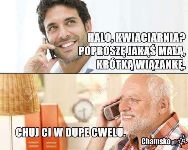 Nie o taką wiązanke chodziło