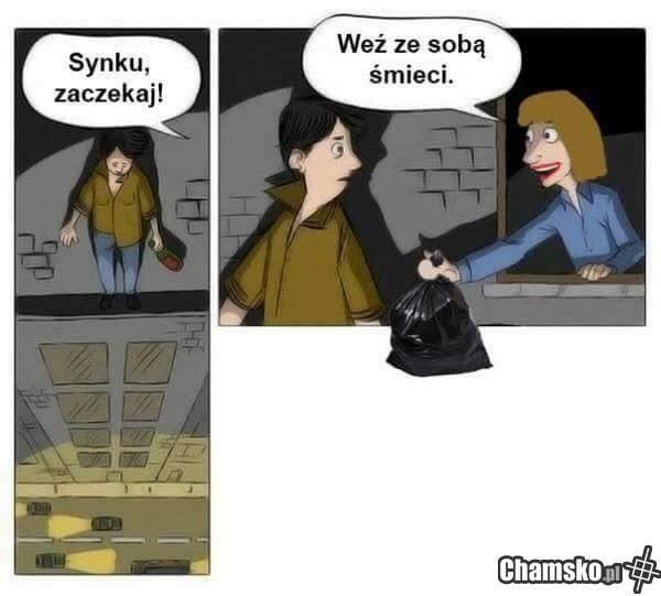 NIE ZAPOMNIJ O ŚMIECIACH