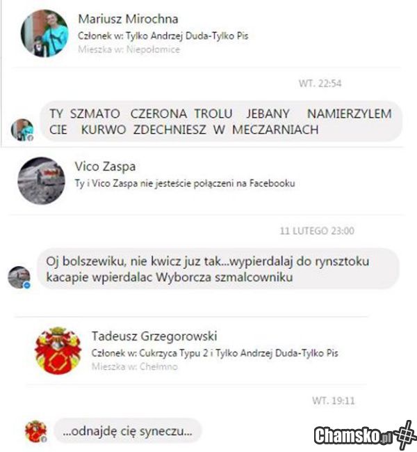A gdy źle się wypowiesz o prezesie Kaczyńskim