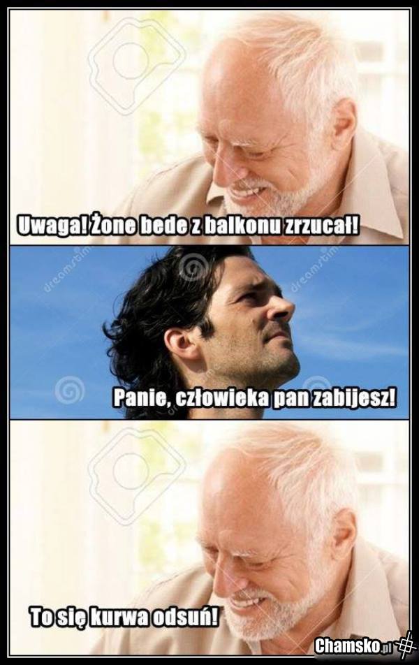 żona vs balkon