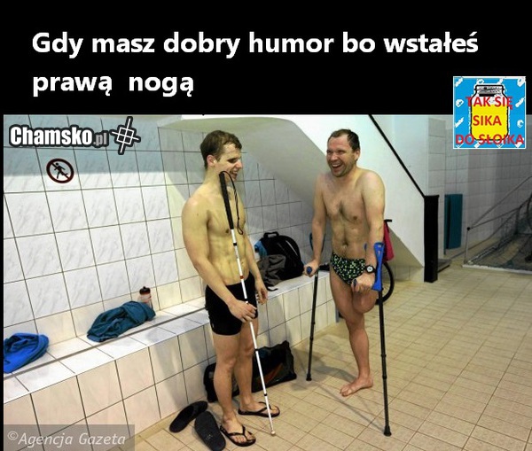 lewa noga