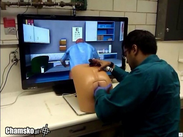 Symulator proktologa