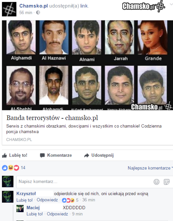 pierdoleni rasiści