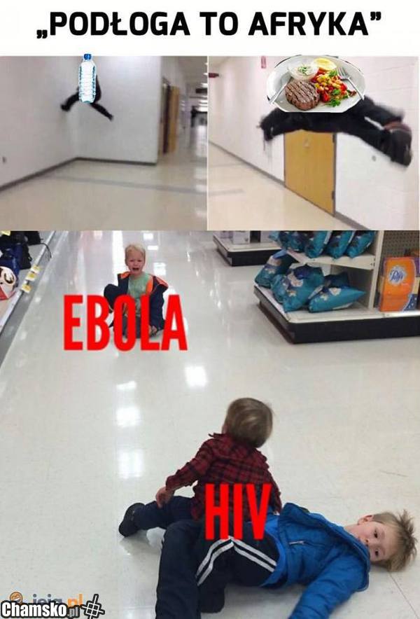 Podłoga to Afryka