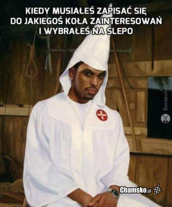 Wybrał na ślepo