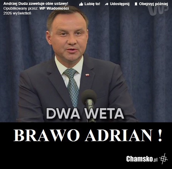 Brawo Adrian !