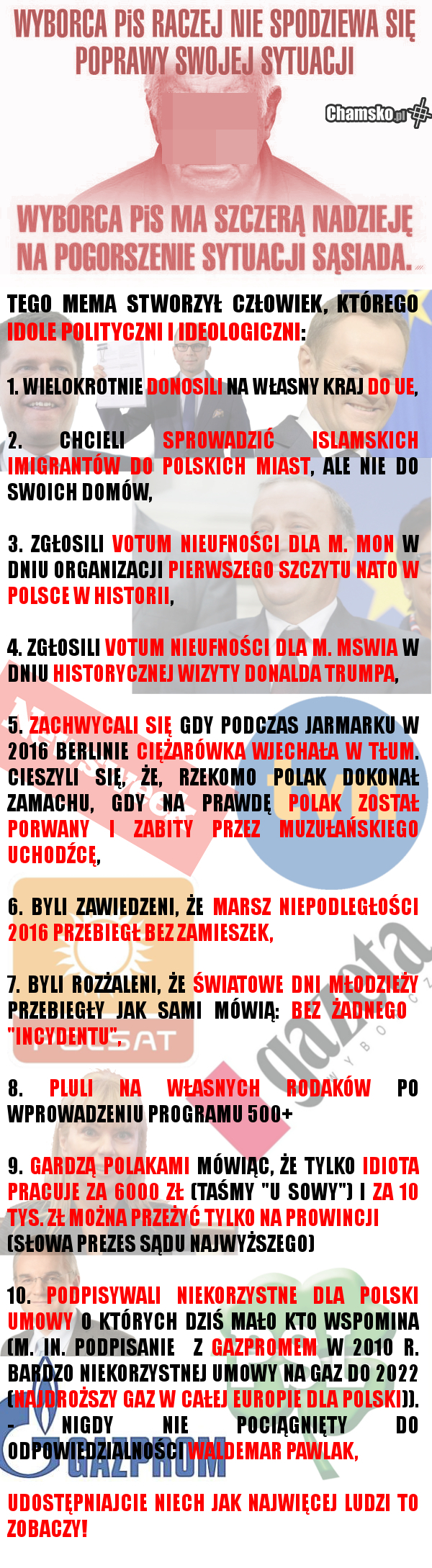 chamsko nas wydymali