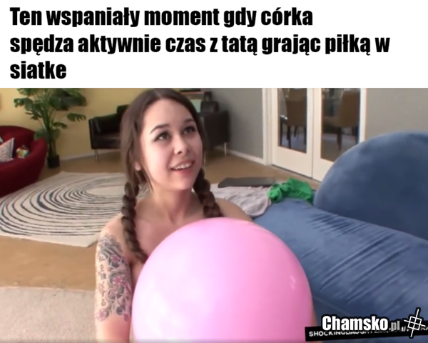 Zabawa z ojcem