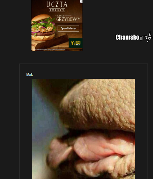 idealnie dobrana reklama :D