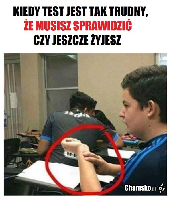 Trudny test