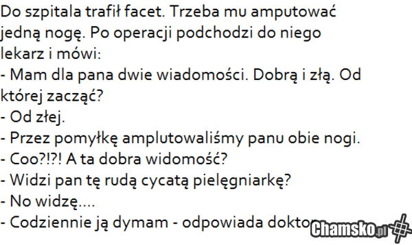 Nie patrz tak ponuro na życie cz. II
