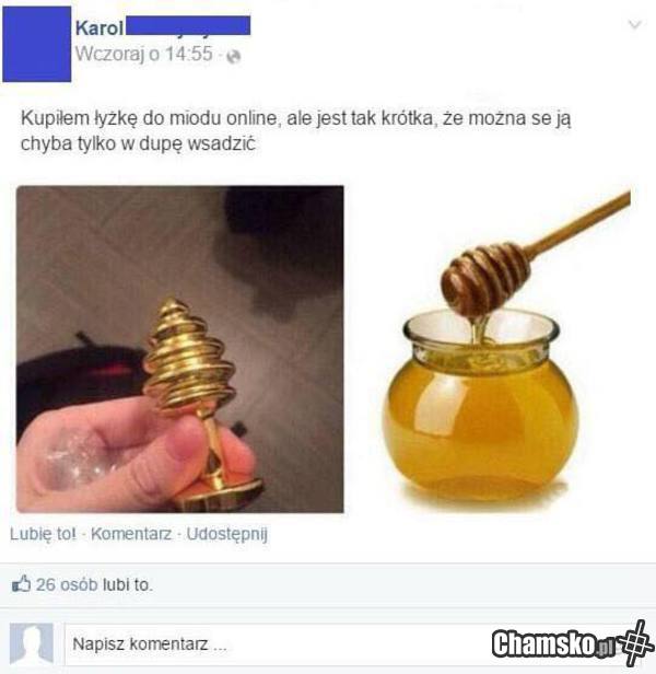 łyżeczka do miodu