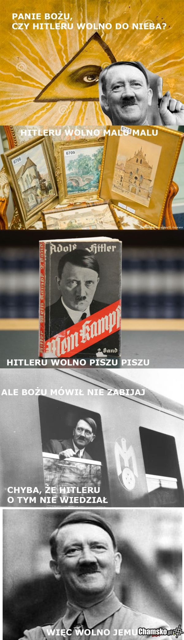 Hitler może do nieba