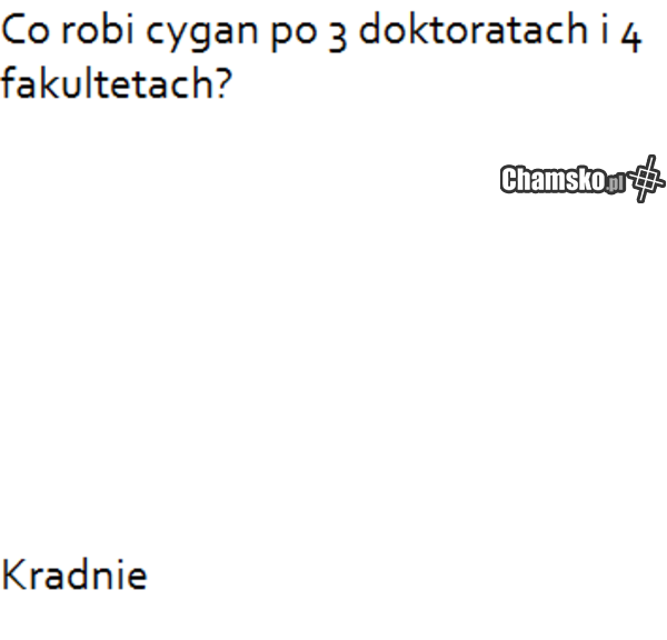 Cygan z wykształceniem