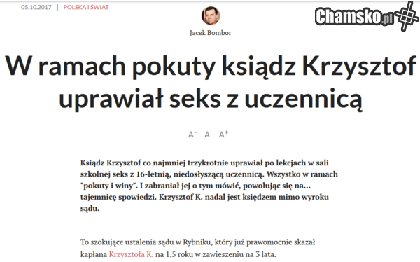 Standardy kościoła.