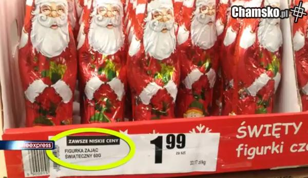Figurkę zając pod choinkę