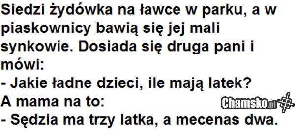 już wiesz, kto ci dojebal taki wyrok?