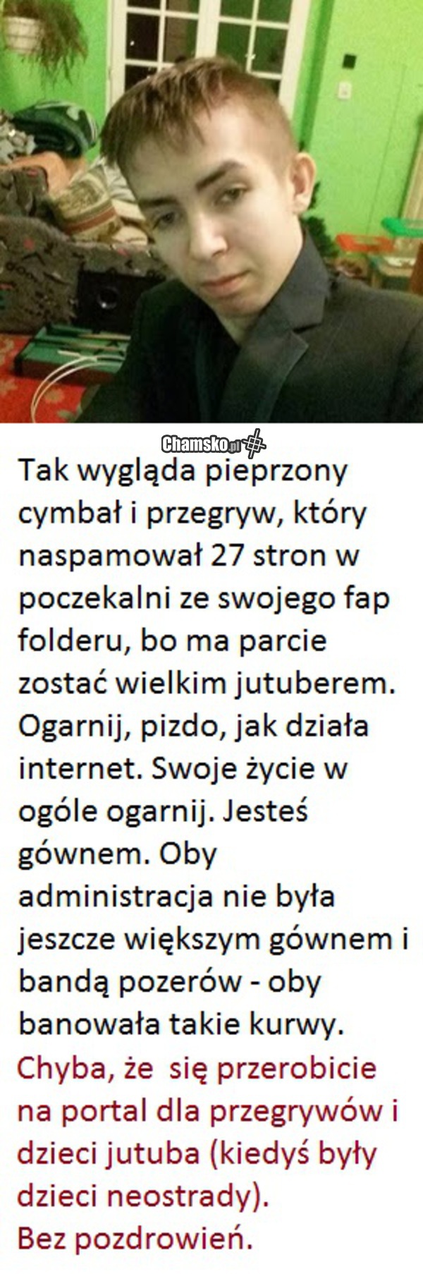 Śmietnik w poczekalni. Do roboty leniwe chamy