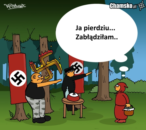 Zabłądziła