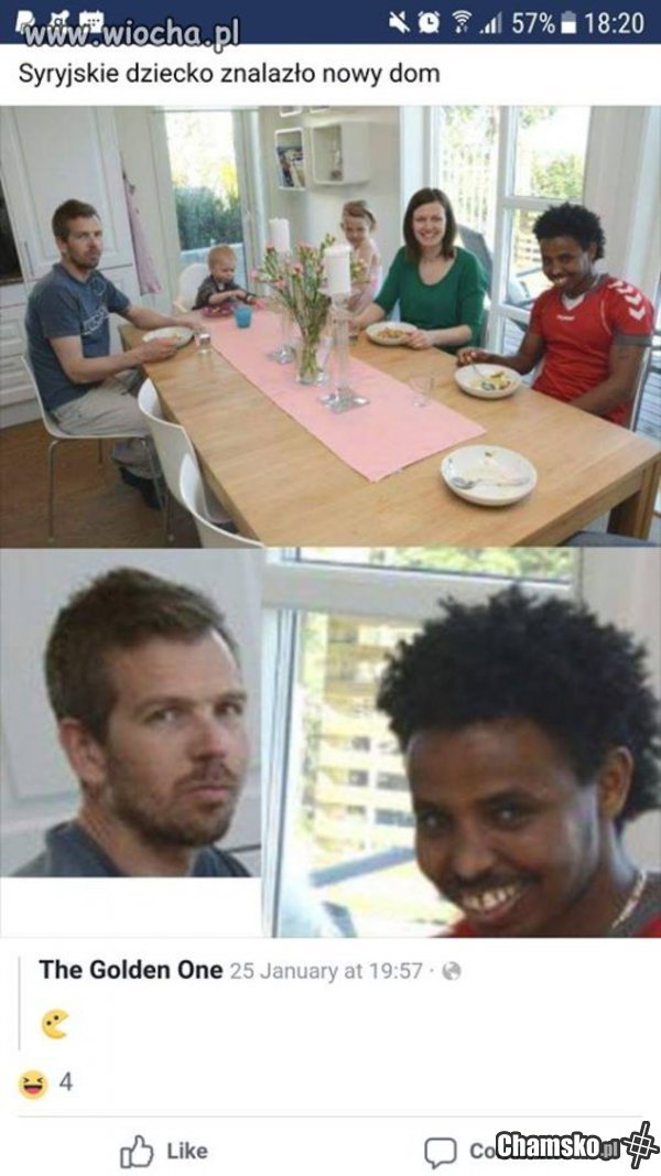 Kolejne dziecko z Syrii.