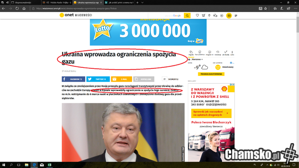 Żydzi w pewnym okresie cieszyli by się z takich wiadomości