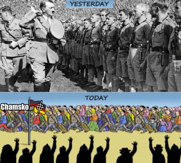 Niemcy wczoraj vs dzisiaj