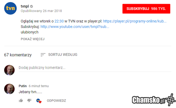 jebany tvn dał serduszko !!!!