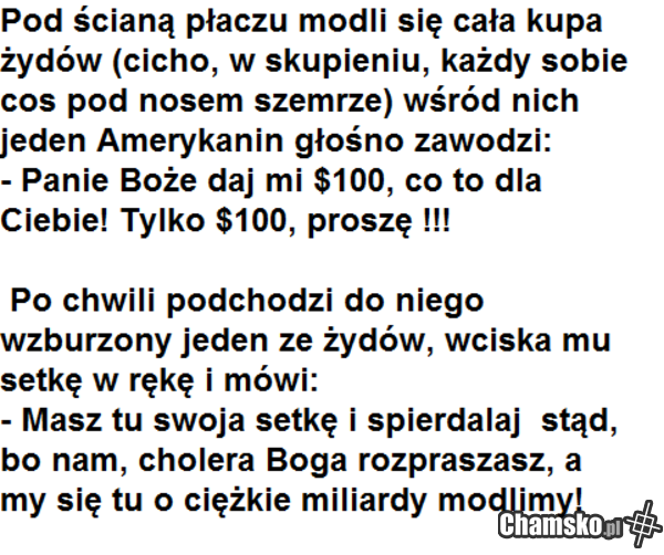 Jak zarabiają żydzi? cz. I
