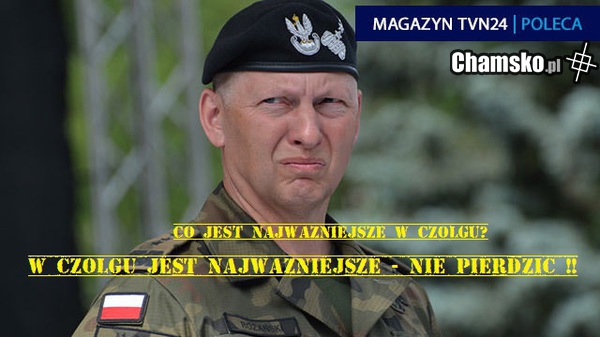 W czołgu...