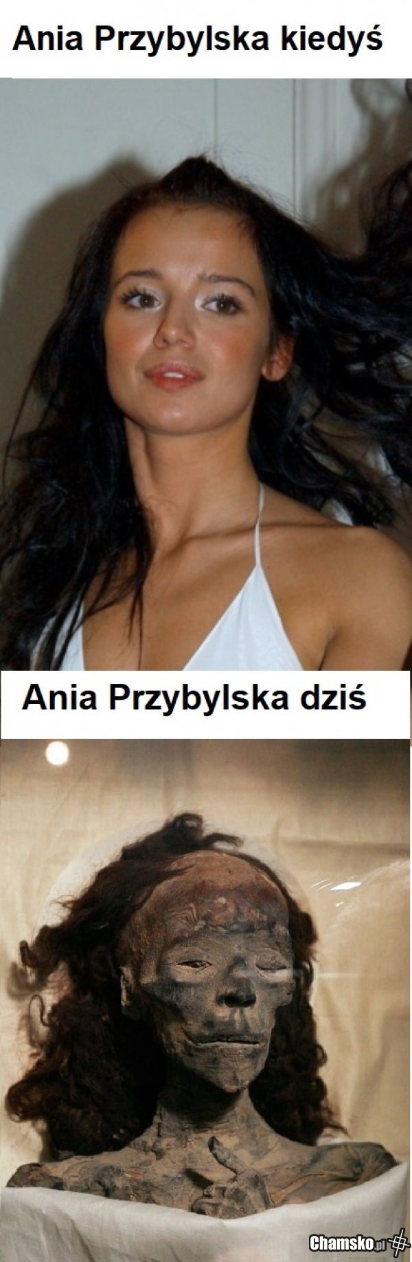Najpiękniejsze lico w końcu spowiją zmarszczki
