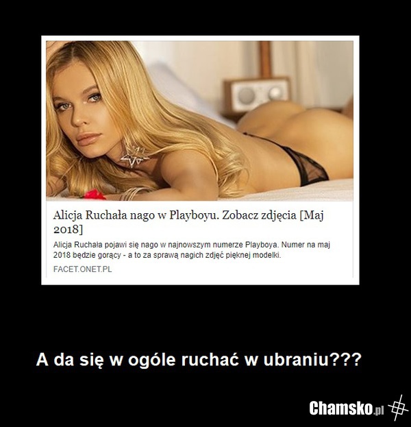No i zaruchała