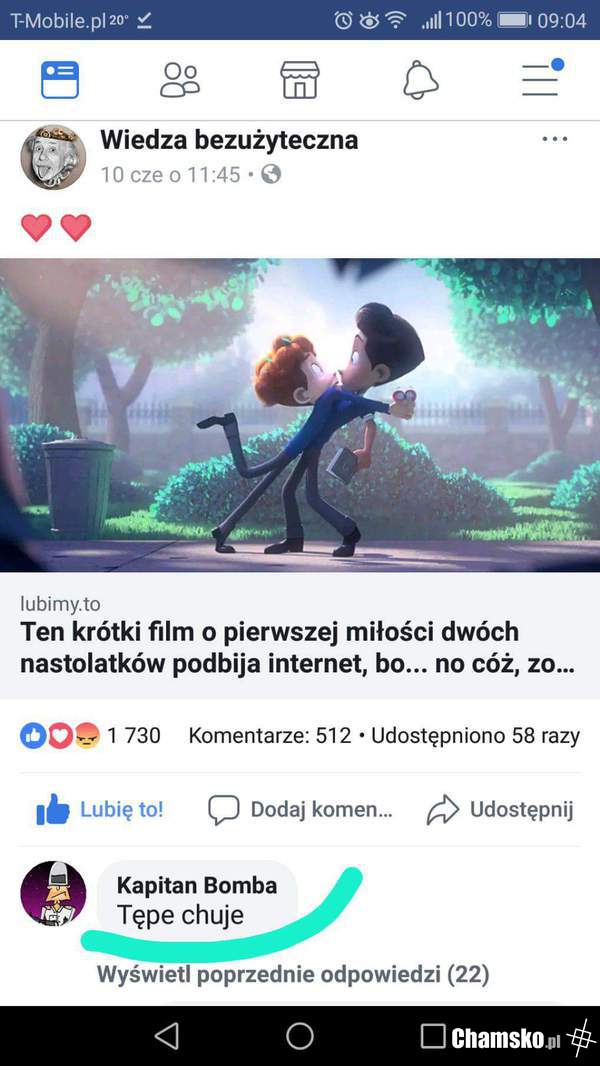 Kapitan Bomba zawsze w pogotowiu ...