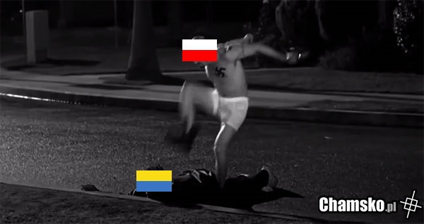 kiedy widzę ukraińskie napisy w Polsce