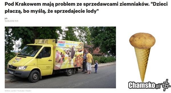 Lody ziemniaczane