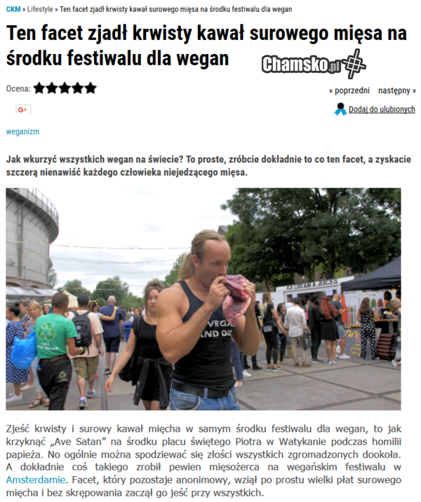 Pół litra dla tego gościa!