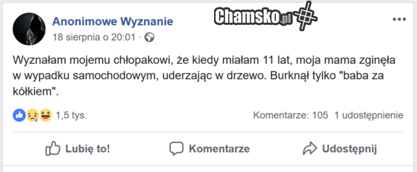 Wzorowy cham.
