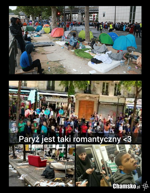 Piękne miasto Paryż