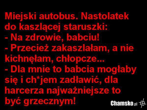 W autobusie