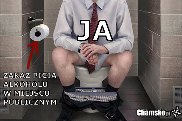 Zakaz picia alkoholu
