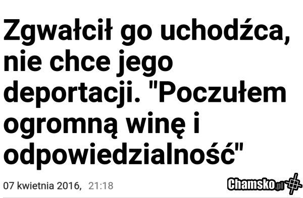 Biedny uchodźca