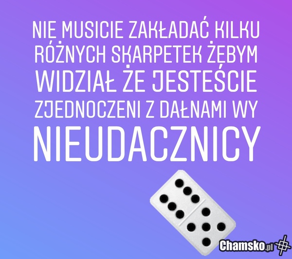 Dwie różne skarpety