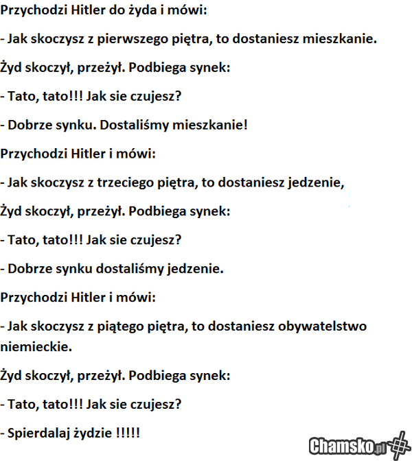 Spierdalaj żydzie cz. V