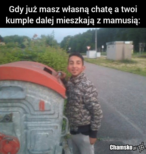 Szpan chatą